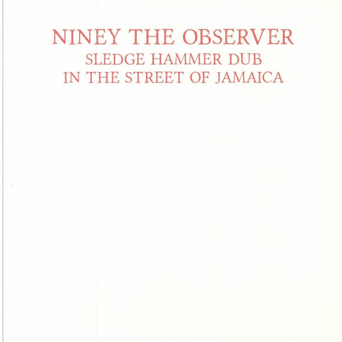 Sledgehammer Dub: In The Street Of Jamaica - Red Vinyl LP vinyl record cover