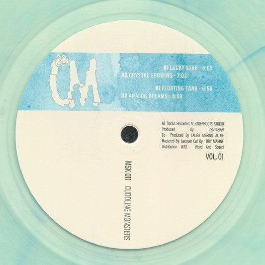 Cuddling Monsters Vol 01 - Vinyl Single vinyl record cover
