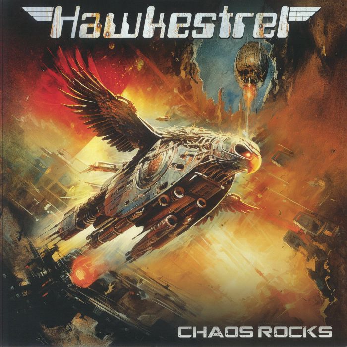 Chaos Rocks - Limited Edition Red Marbled Vinyl LP vinyl record cover