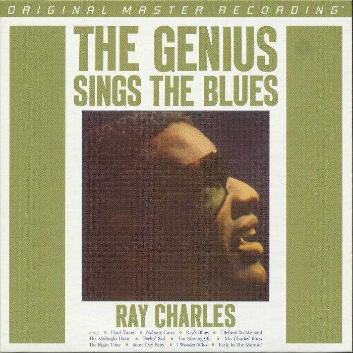 The Genius Sings The Blues (mono) - Hybrid SACD CD cover