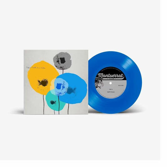 Poppy Fields - Limited Edition Blue Vinyl Single vinyl record cover