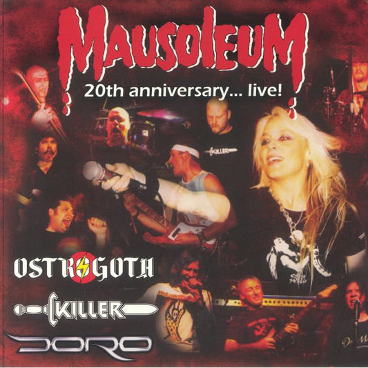 Mausoleum: 20th Anniversary Live - Red Vinyl LP vinyl record cover