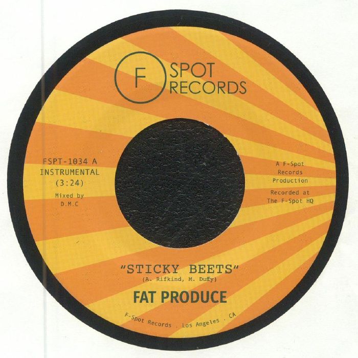 Sticky Beets - Vinyl Single vinyl record cover