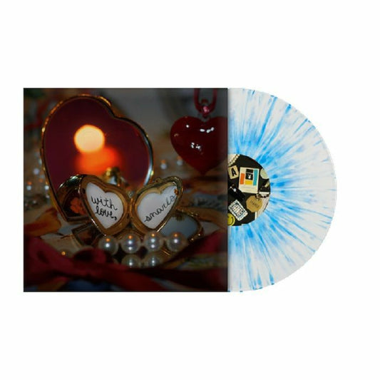 With Love - White & Blue Splattered Vinyl LP vinyl record cover