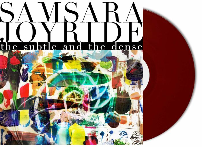 The Subtle & The Dense - Oxblood Red Vinyl LP vinyl record cover