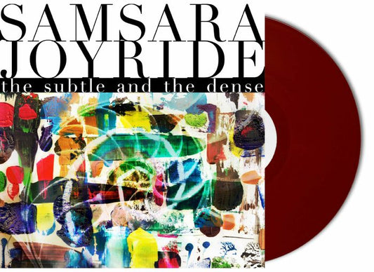The Subtle & The Dense - Oxblood Red Vinyl LP vinyl record cover