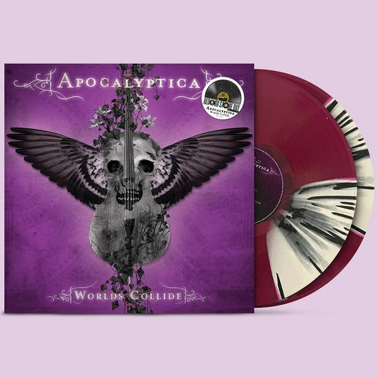 Worlds Collide - Limited Edition Coloured Vinyl 2xLP vinyl record cover