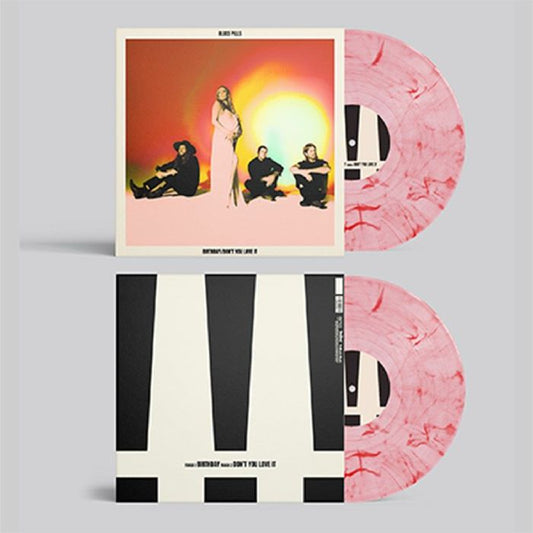 Birthday / Don't You Love It - Pink Marbled Vinyl Single vinyl record cover