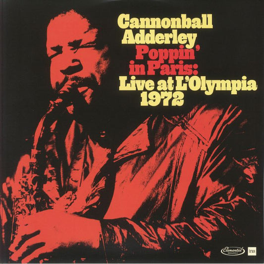 Poppin' In Paris: Live At L'Olympia 1972 - Limited Edition 2xLP vinyl record cover