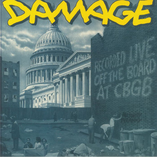 Recorded Live Off The Board At CBGB - Vinyl LP vinyl record cover