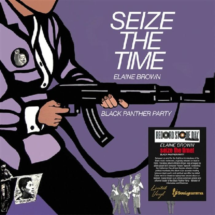 Seize The Time: Black Panther Party - Vinyl LP vinyl record cover