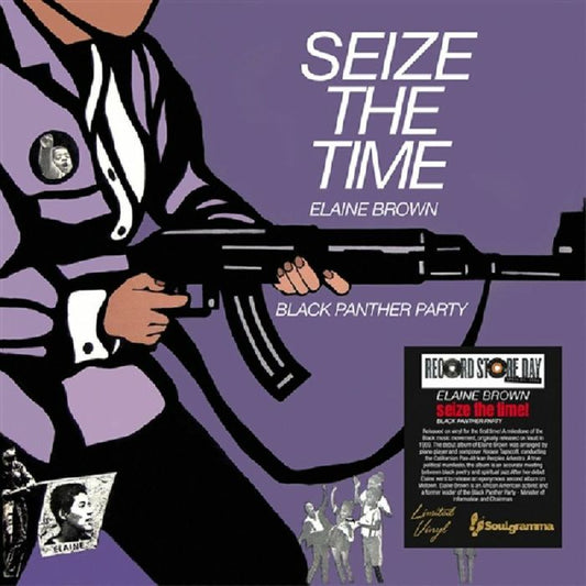 Seize The Time: Black Panther Party - Vinyl LP vinyl record cover