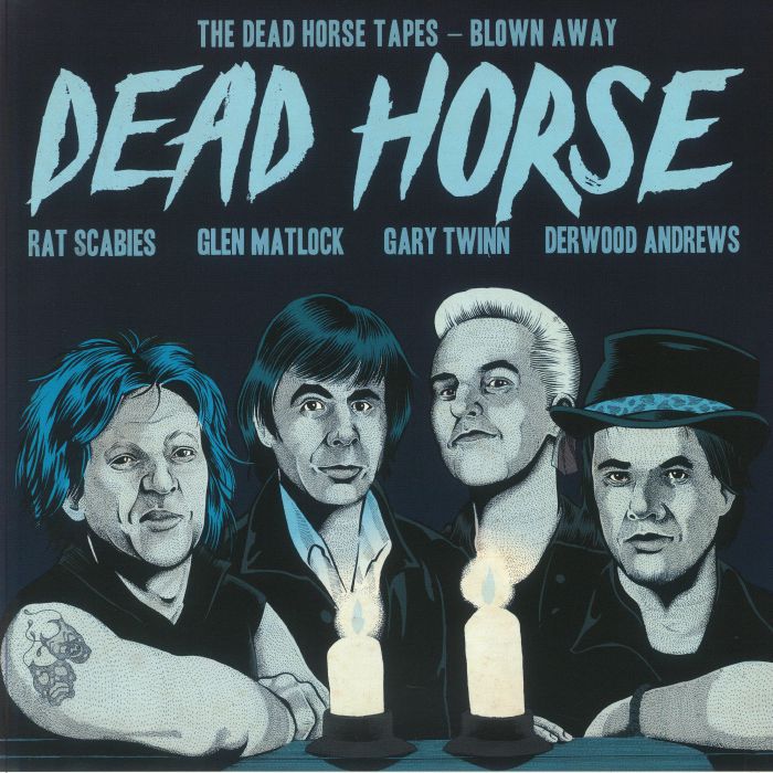 The Dead Horse Tapes: Blown Away - Limited Edition Blue Vinyl LP vinyl record cover