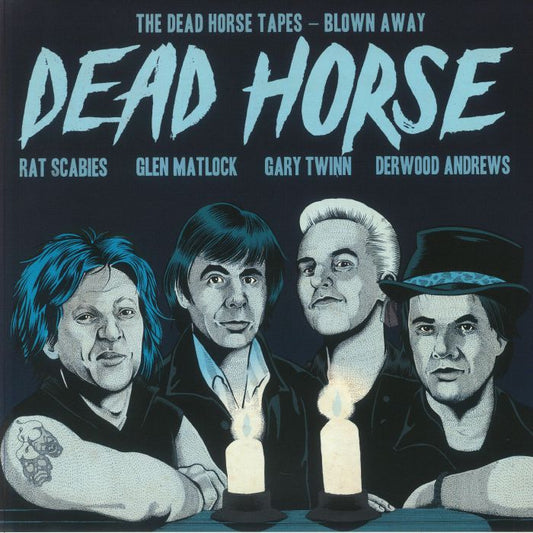 The Dead Horse Tapes: Blown Away - Limited Edition Blue Vinyl LP vinyl record cover