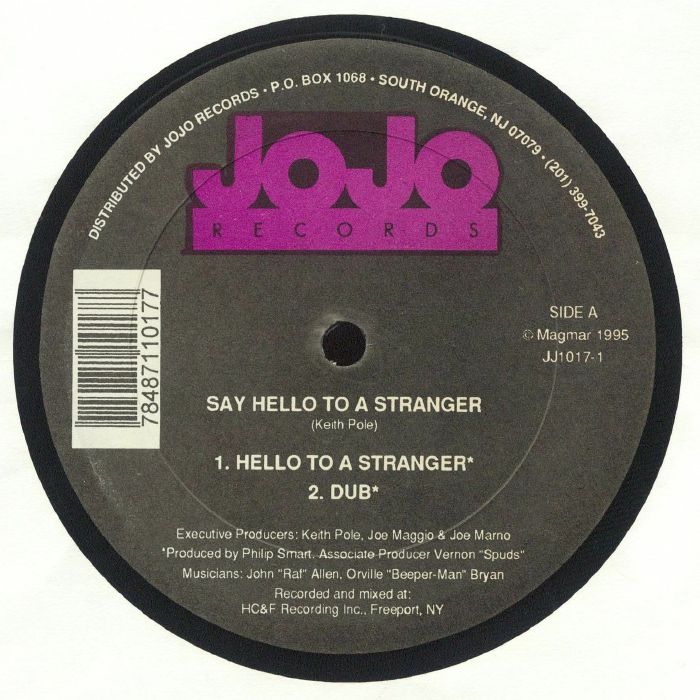 Say Hello To A Stranger - Vinyl Single vinyl record cover