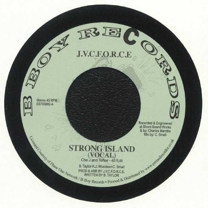 Strong Island - Limited Edition Vinyl Single vinyl record cover