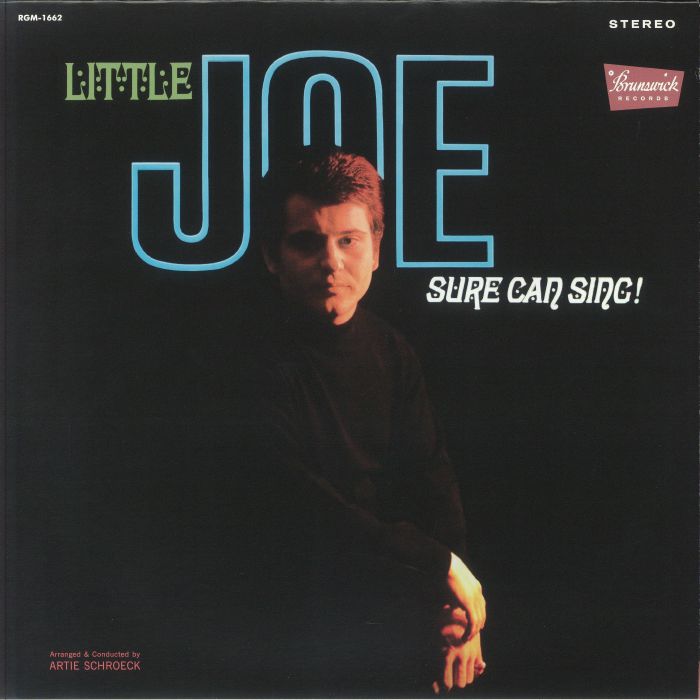 Little Joe Sure Can Sing! - Limited Edition Clear & Orange Vinyl LP vinyl record cover
