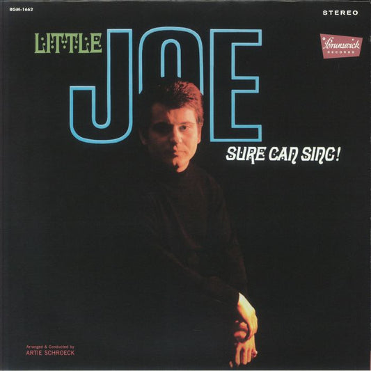 Little Joe Sure Can Sing! - Limited Edition Clear & Orange Vinyl LP vinyl record cover