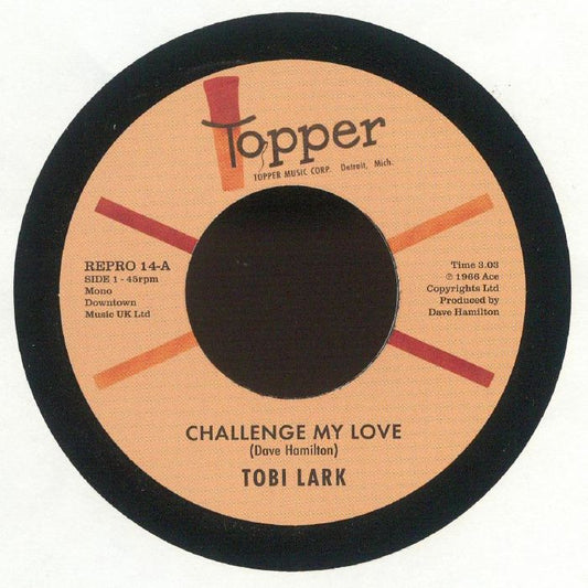 Challenge My Love - Vinyl Single vinyl record cover