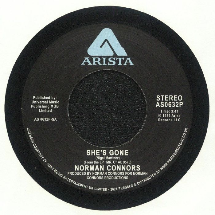 She's Gone - Vinyl Single vinyl record cover