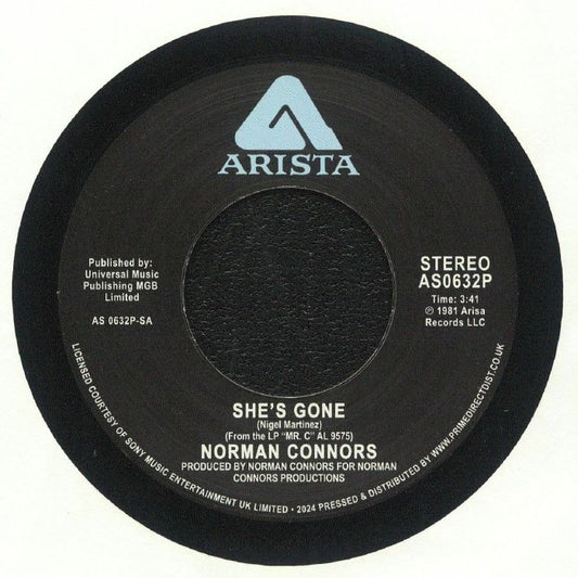 She's Gone - Vinyl Single vinyl record cover