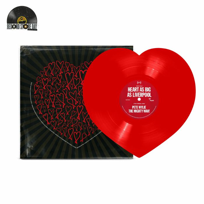 Heart As Big As Liverpool - Limited Edition Red Vinyl EP vinyl record cover