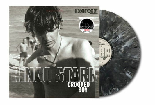 Crooked Boy - Limited Edition Black & White Marbled Vinyl EP vinyl record cover