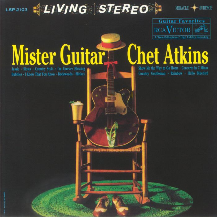 Mister Guitar - Remastered Vinyl LP vinyl record cover