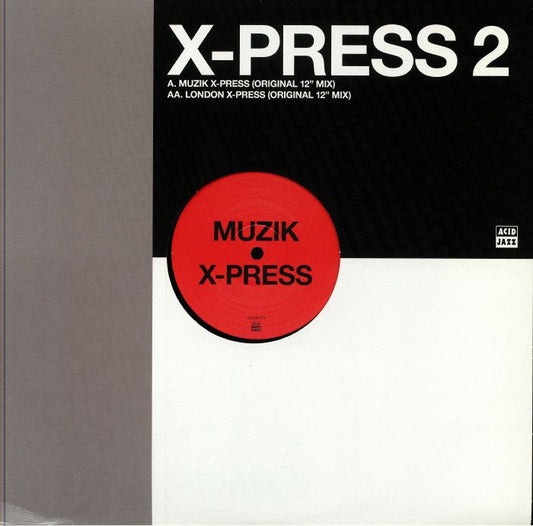 Muzik X Press - Vinyl Single vinyl record cover