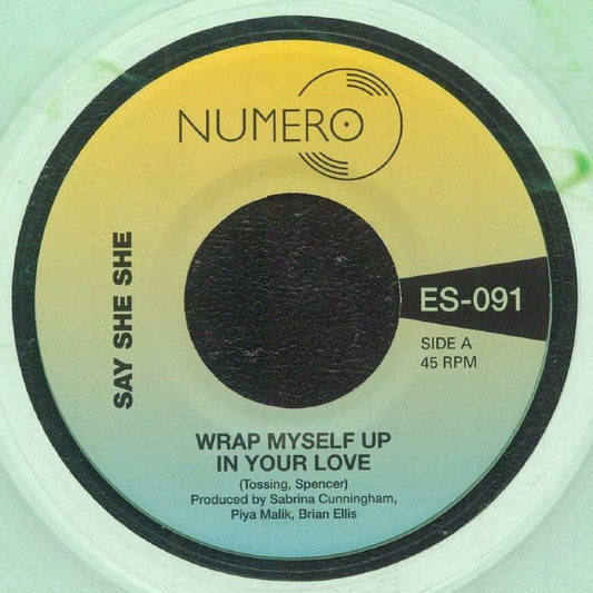 Wrap Myself Up In Your Love - Limited Edition Green Vinyl Single vinyl record cover