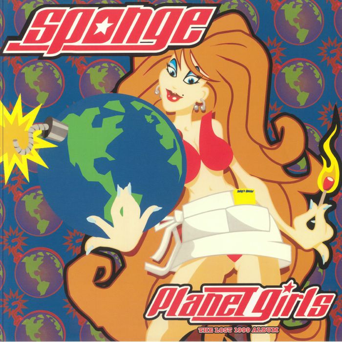 Planet Girls: The Lost 1999 Album - Clear Red Vinyl LP vinyl record cover