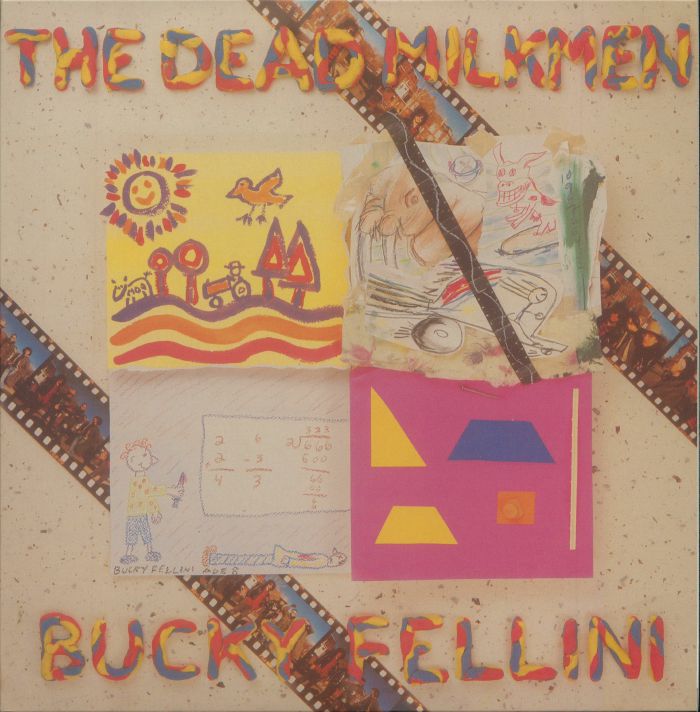 Bucky Fellini - Limited Edition Yellow Vinyl LP vinyl record cover