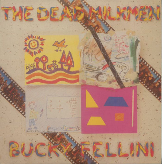 Bucky Fellini - Limited Edition Yellow Vinyl LP vinyl record cover