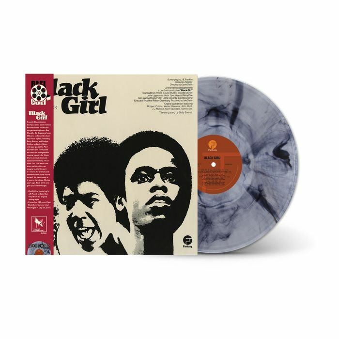 Black Girl (Soundtrack) - Clear Black Swirl Vinyl LP vinyl record cover