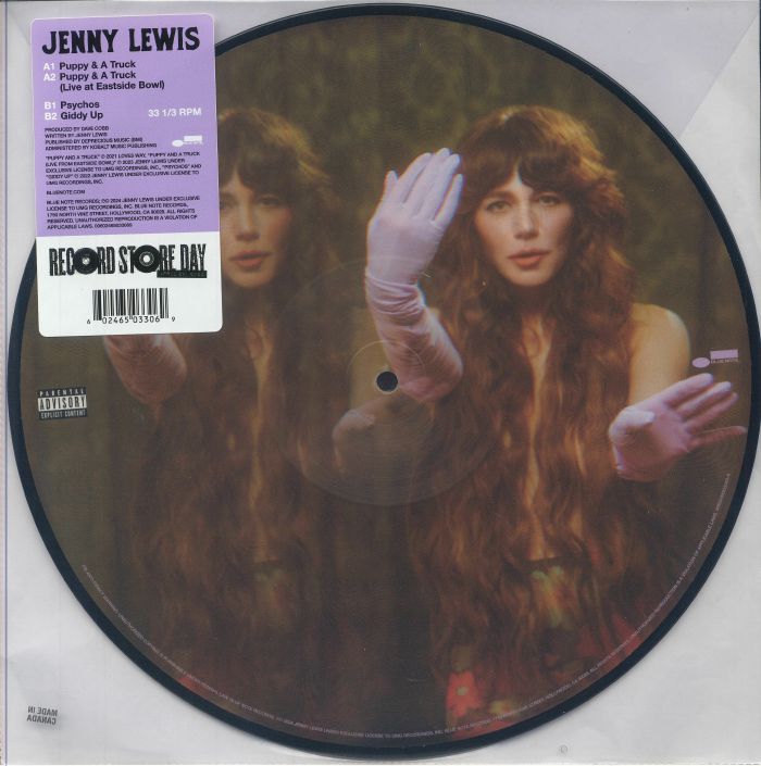 Jenny Lewis - Picture Disc Vinyl LP vinyl record cover