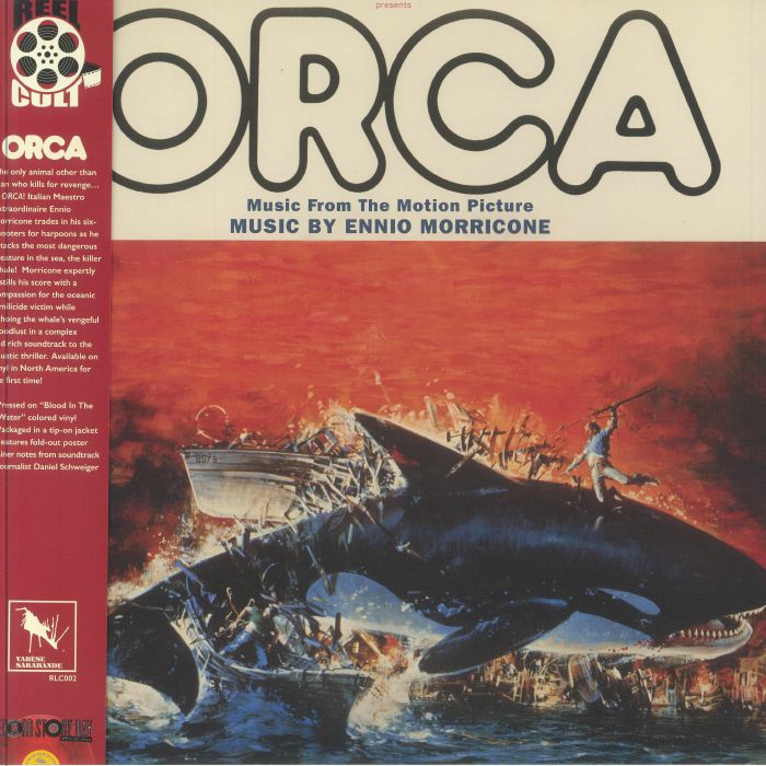 Orca - Limited Edition Red Marbled Vinyl LP vinyl record cover