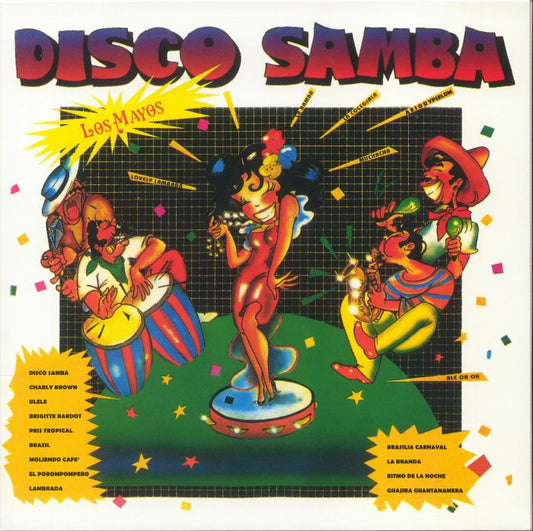 Disco Samba - Red Marbled Vinyl LP vinyl record cover