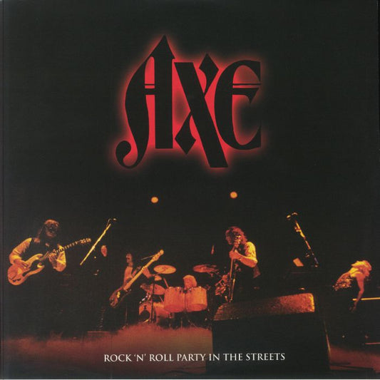 Rock 'N' Roll Party In The Streets - Red Marbled Vinyl LP vinyl record cover