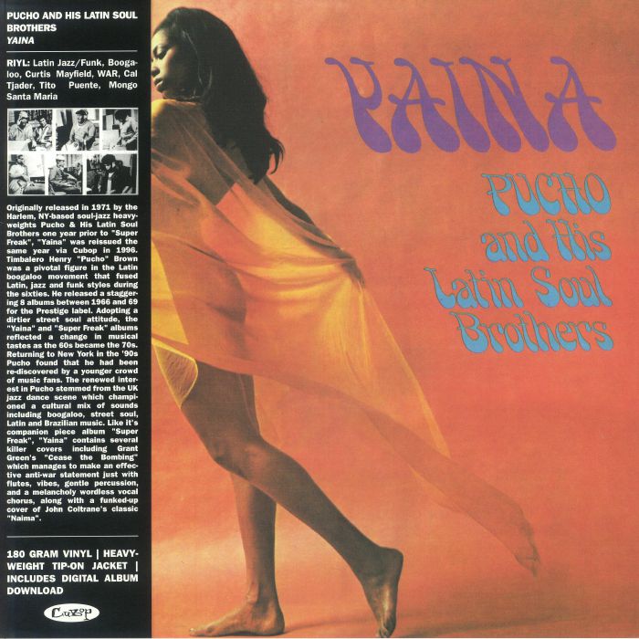 Yaina - Vinyl LP vinyl record cover