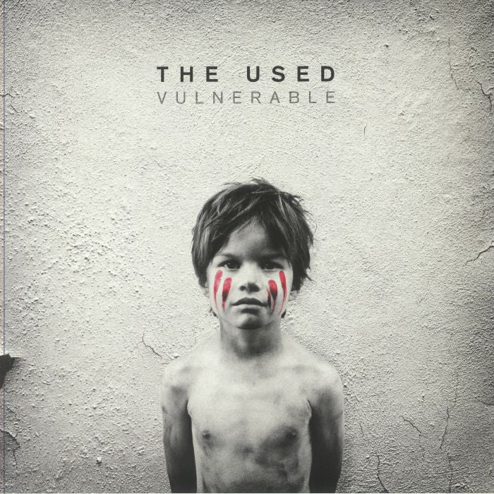 Vulnerable - Limited Edition White & Red Twister Vinyl LP vinyl record cover