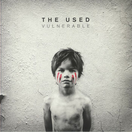 Vulnerable - Limited Edition White & Red Twister Vinyl LP vinyl record cover