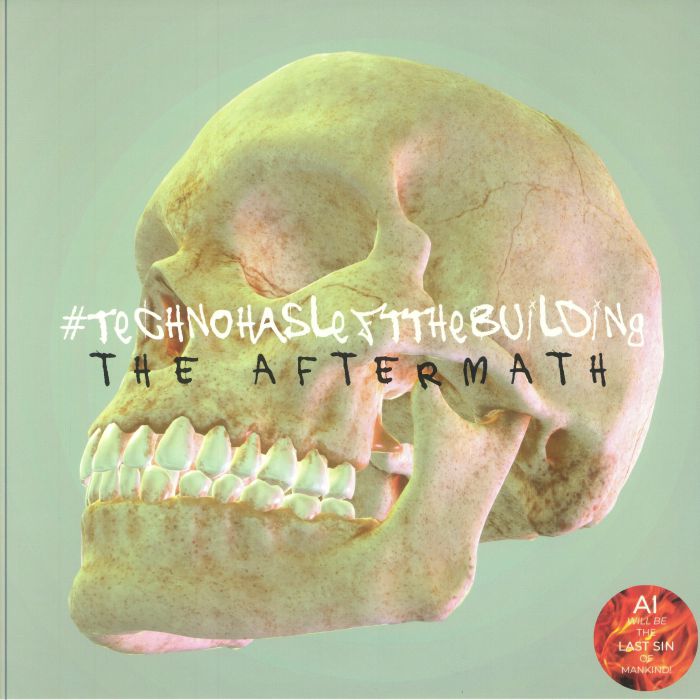 #technohasleftthebuilding: The Aftermath - 2xLP vinyl record cover