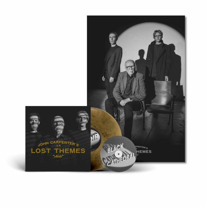 Lost Themes IV: Noir - Limited Edition Marbled Vinyl LP + 7" vinyl record cover