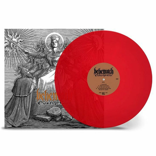 Evangelion - Limited Edition Red Vinyl LP vinyl record cover