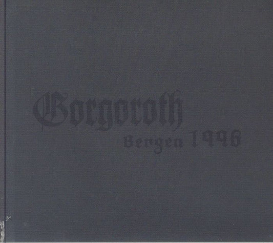 Bergen 1996 - CD Single CD cover