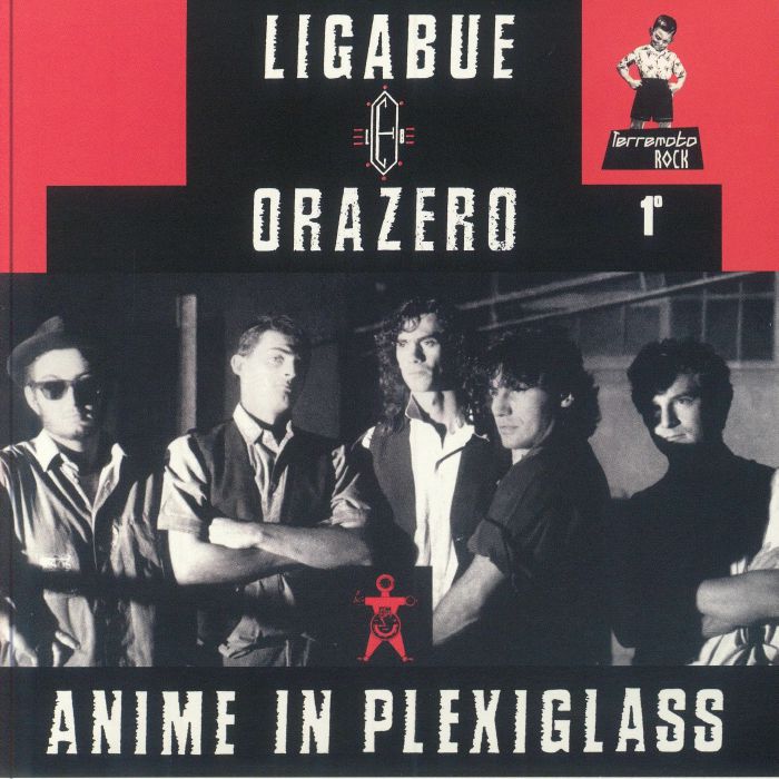 Anime In Plexiglass / Bar Mario - Limited Numbered Red Vinyl Single vinyl record cover