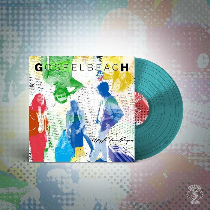Wiggle Your Fingers - Teal Vinyl LP vinyl record cover