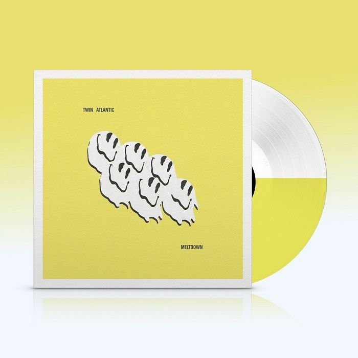 Meltdown - White & Yellow Vinyl LP vinyl record cover