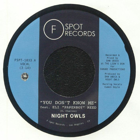 You Don't Know Me - Vinyl Single vinyl record cover