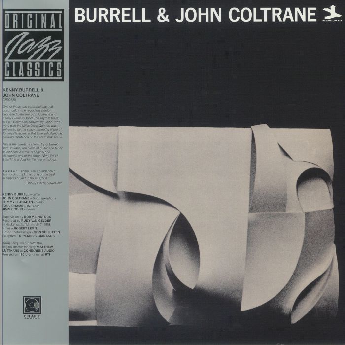 Kenny Burrell & John Coltrane - Vinyl LP vinyl record cover